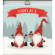 Ceramic Tile - God Jul Gnomes